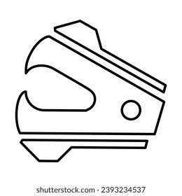 Pin Remover Icon In Outline Style