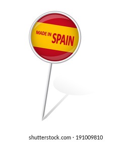 Pin round - MADE IN SPAIN