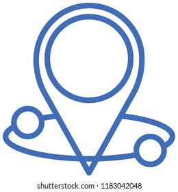 pin sign GPS