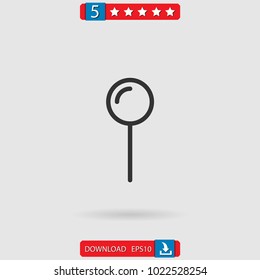 pin vector icon