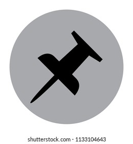 pin  vector icon