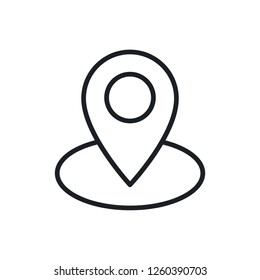 pin vector icon