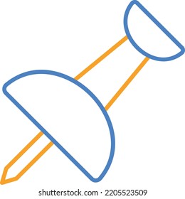 Icono de vector de anclaje. Se puede usar para imprimir, móviles y aplicaciones web.