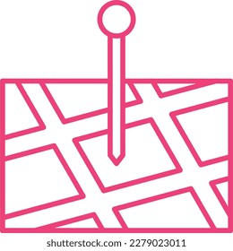 Icono de vector de anclaje. Se puede usar para imprimir, móviles y aplicaciones web.