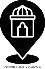 Pin vector icon. Can be used for printing, mobile and web applications.