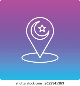 Ícone do vetor de pinos. Pode ser usado para impressão, aplicativos móveis e da Web.
