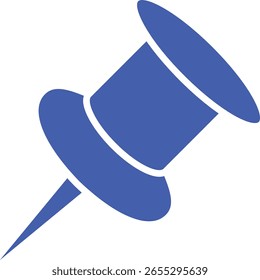 Icono de Vector pin. Se puede utilizar para aplicaciones de impresión, móviles y de Web.