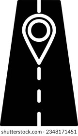 Pin Vector Icon Glyph Style