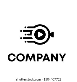 Pin vector icon. Location pin logo sign template