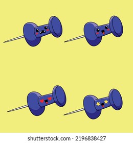 pin vector set is a vector cartoon, cute doodle with a school theme.
Perfect for designing t-shirts, merchandise, stickers, logos, emojis, etc.
