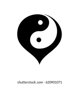 Pin Yin-yang Vector design