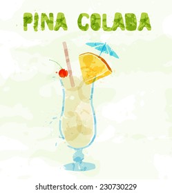 Pina Colada Cocktail