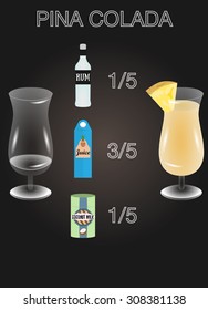 Pina colada recipe