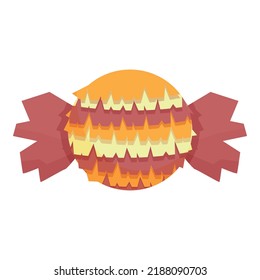 Pinata candy icon cartoon vector. Funny carnival. Horse toy