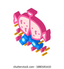 pinata toy with candies glyph icon vector. pinata toy with candies sign. isolated contour symbol black illustration