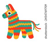 Pinata vector illustration isolated on white background