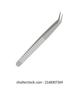 Pincers icon. Flat illustration of pincers vector icon isolated on white background