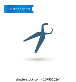 pincers. pincers icon. sign design. Vector EPS 10.