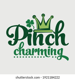 Pinch Charming Typography Vector Design 