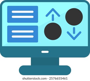 Pinch Flat Style Icon Design