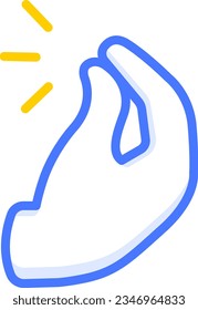 pinched fingers emoji icon sticker