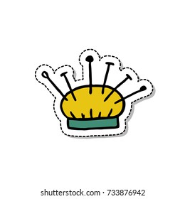 pincushion doodle icon