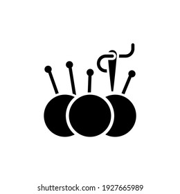 Icono de incushión en vector. Logotipo