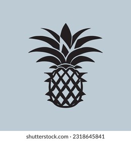 Pine Apple Vector Logo Design