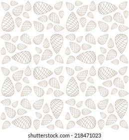 pine cones pattern