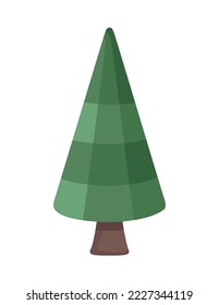 pine coniferus tree plant icon