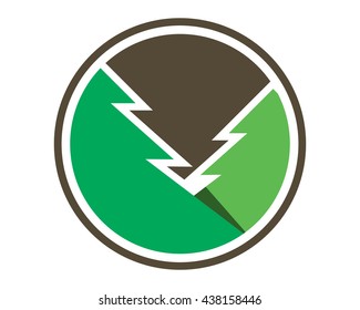 pine forest fir spruce tree nature image vector icon logo 