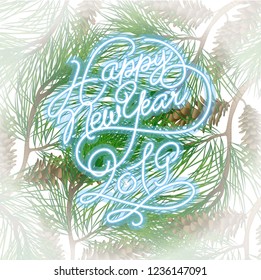 Pine Happy New year
