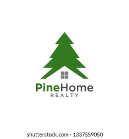 pine home realty logo