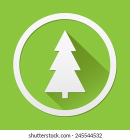 Pine icon great for any use. Vector EPS10.
