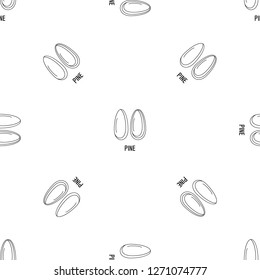 Pine icon. Outline illustration of pine vector icon for web design isolated on white background