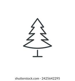 Pine icon, Pine vector illustration