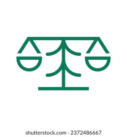 pine law firm minimalst logo designs