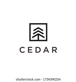 pine logo / cedar logo