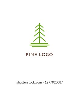 Pine Logo Design Template