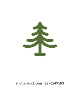 Pine Logo Simple Design. Pine Icon Modern.