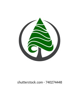 Pine Logo Template