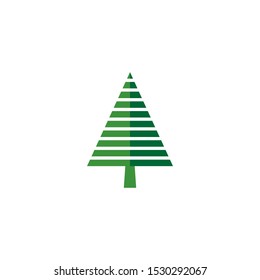 Pine logo template vector icon illustration design 