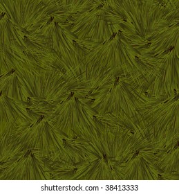 Pine needles background vector