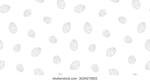Pine Nut Doodle Pattern background. Pine Nut pattern Background. doodle pine pattern background.
