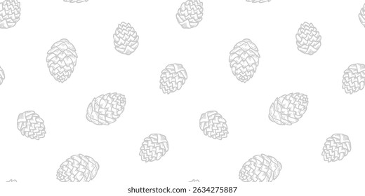 Pine Nut Doodle Pattern background. Pine Nut pattern Background. doodle pine pattern background.