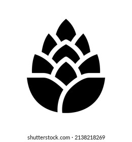 Pine Nut Icon Vector Symbol Design Illustration