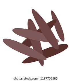 Pine nuts, in a shell healthy dried fruit 