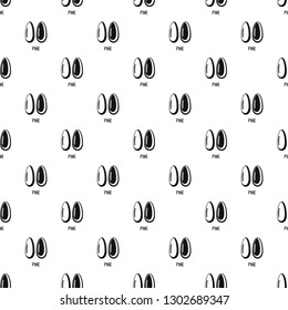 Pine pattern seamless vector repeat geometric for any web design