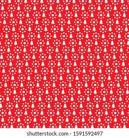 pine and snow dot pattern background luxury wallpaper vector