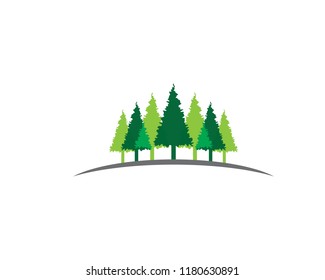Pine symbol illustration
